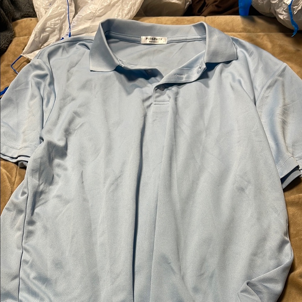 Polo by Ralph Lauren Light Blue Men's Shirt